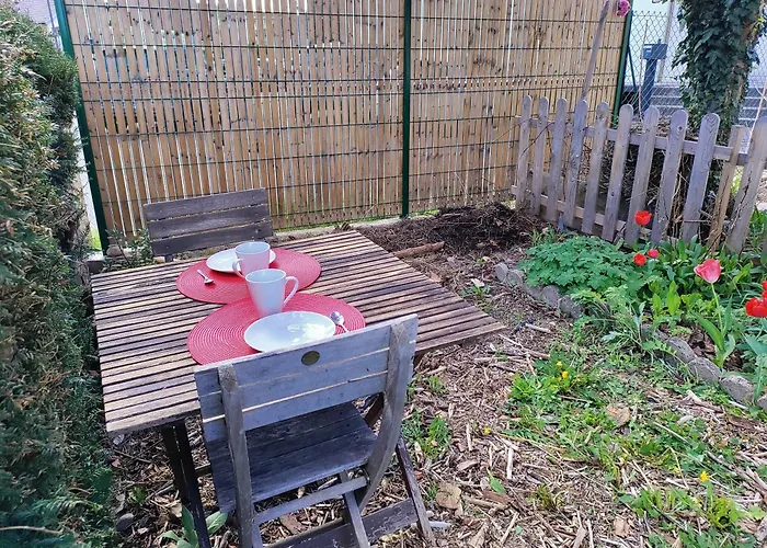 Les Coquelicots, Calme, Jardin * Кольмар